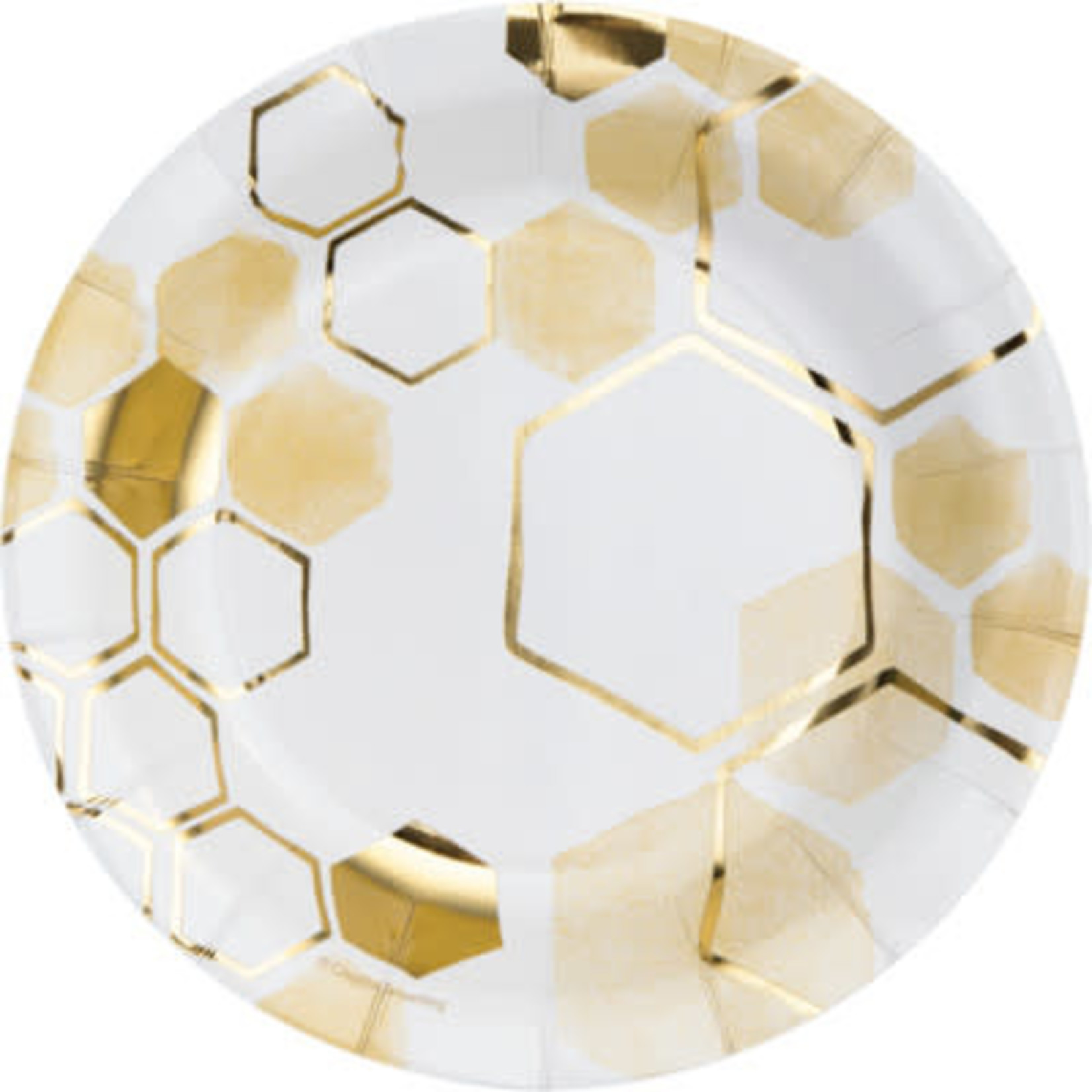 Creative Converting 7" Honeycomb Plates - 8ct.