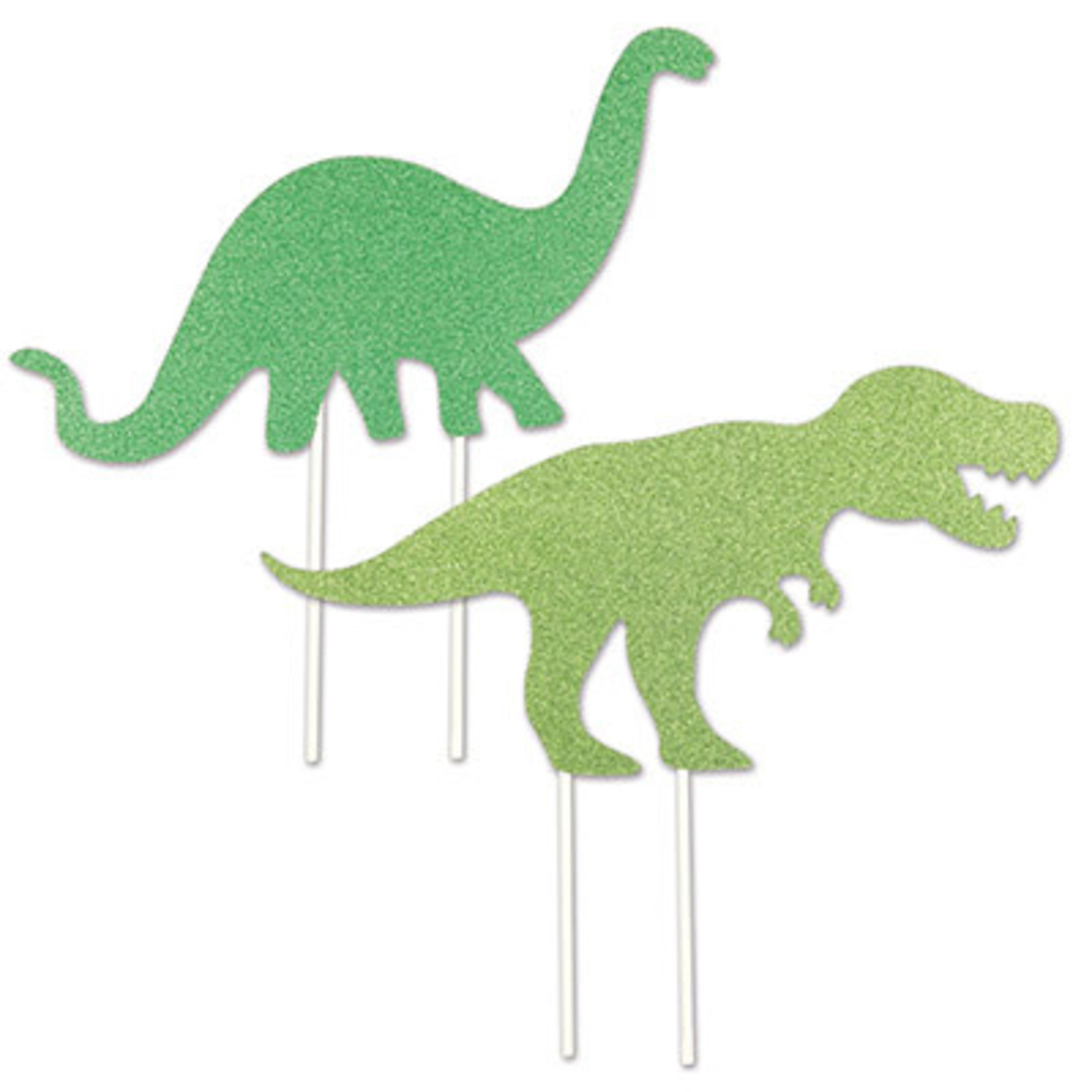 Beistle 8" Dinosaur Cake Toppers - 2ct.