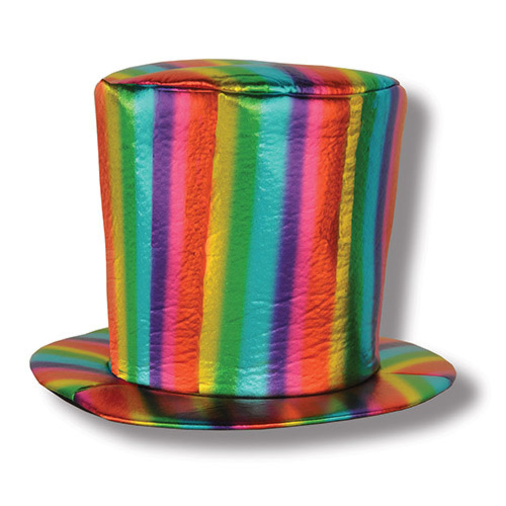 Beistle Rainbow Fabric Hat - 1ct.