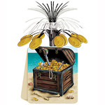 Beistle Pirate Treasure Centerpiece - 7" x 10"