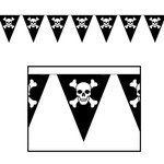 Beistle Pirate Pennant Banner - 12ft.