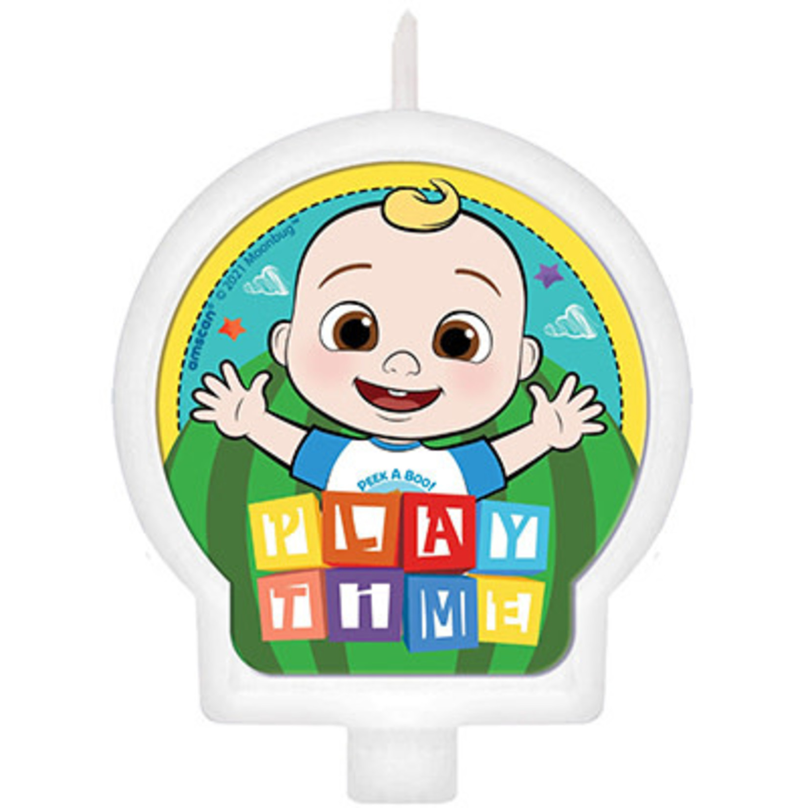 Amscan Cocomelon Birthday Candle - 1ct.