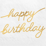 Amscan Golden Age Birthday Bev. Napkins - 16ct.