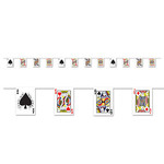 Beistle Playing Cards Pennant Banner - 12ft.