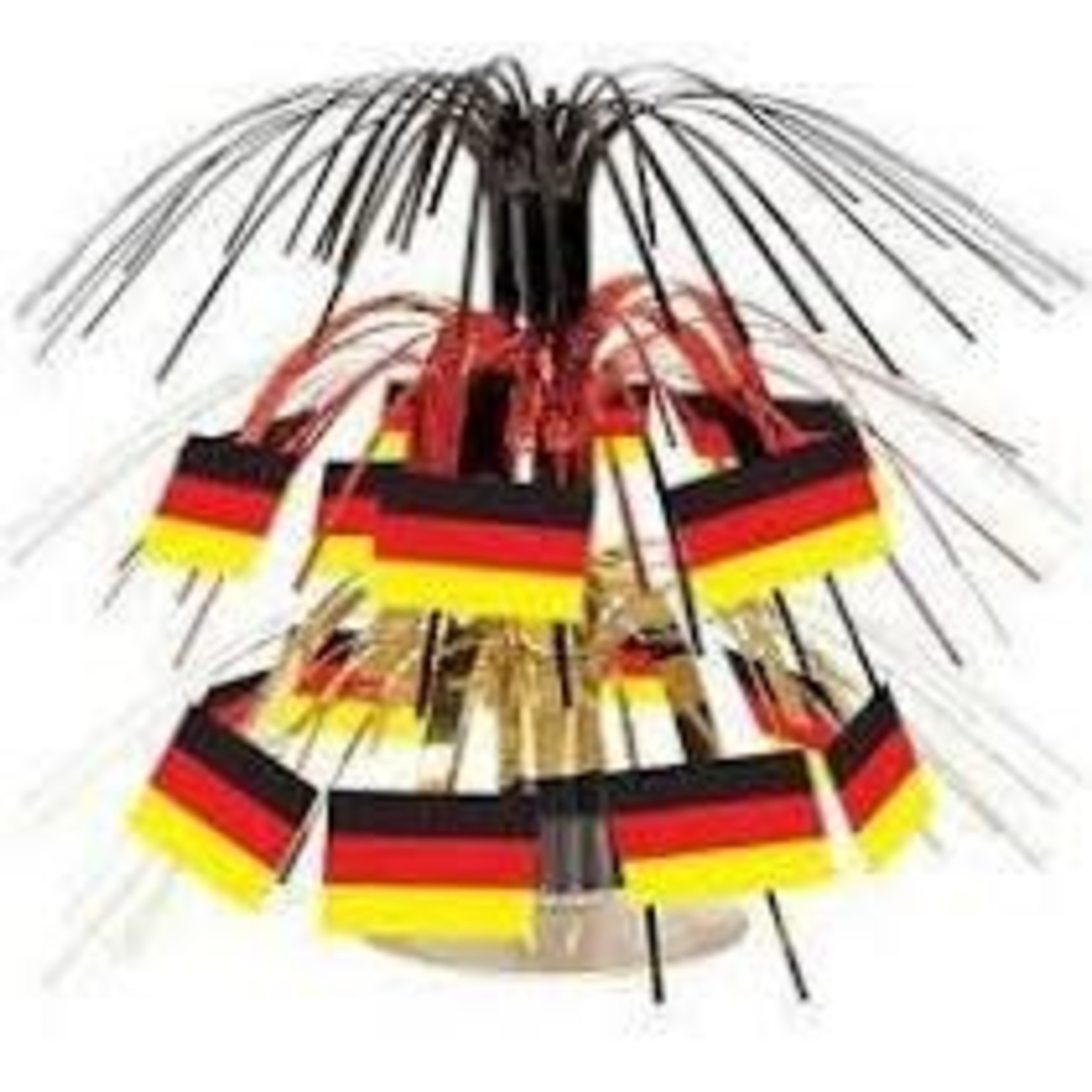 Beistle German Flag Mini Cascade Centerpiece