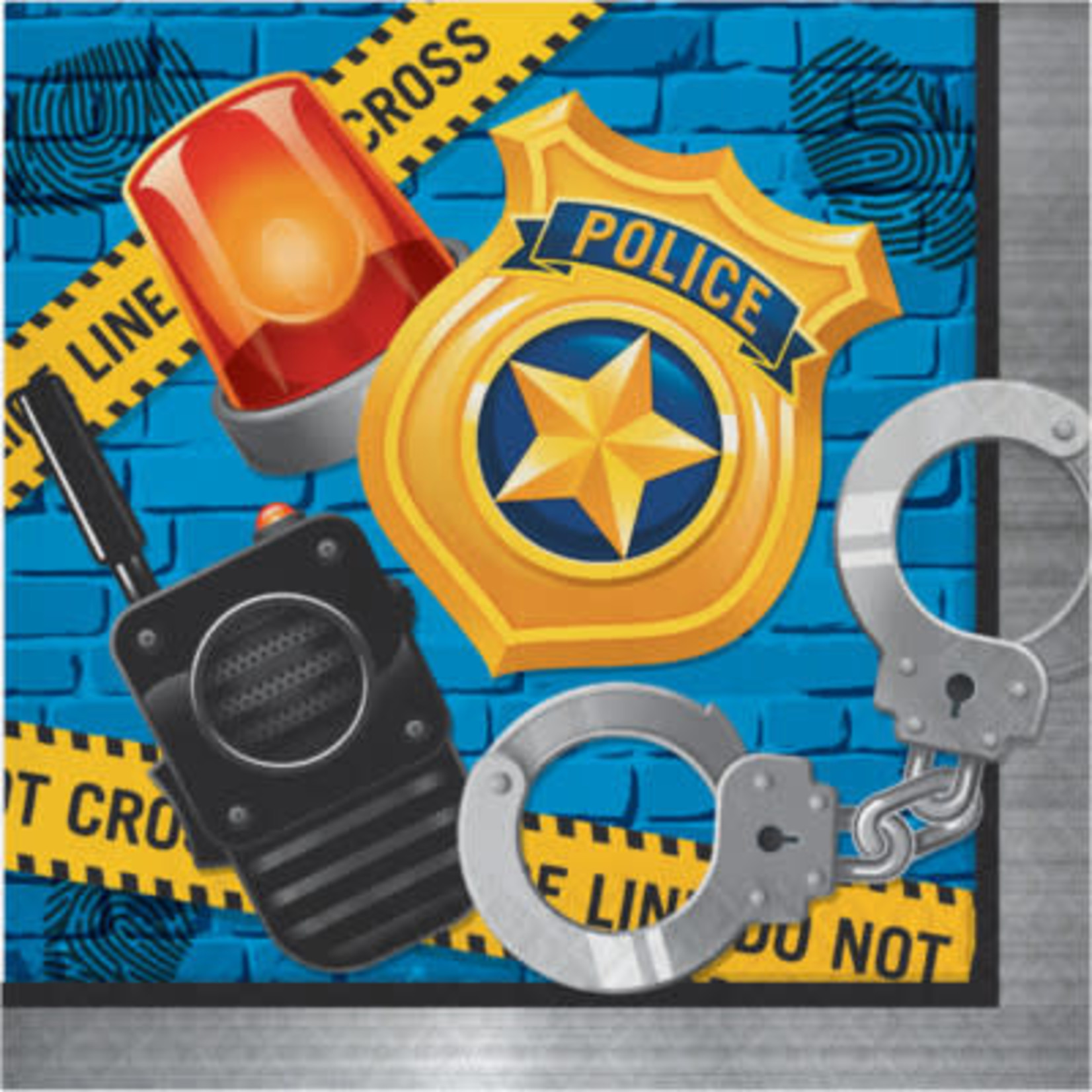 Creative Converting Police Party Lunch Napkins - 16ct.