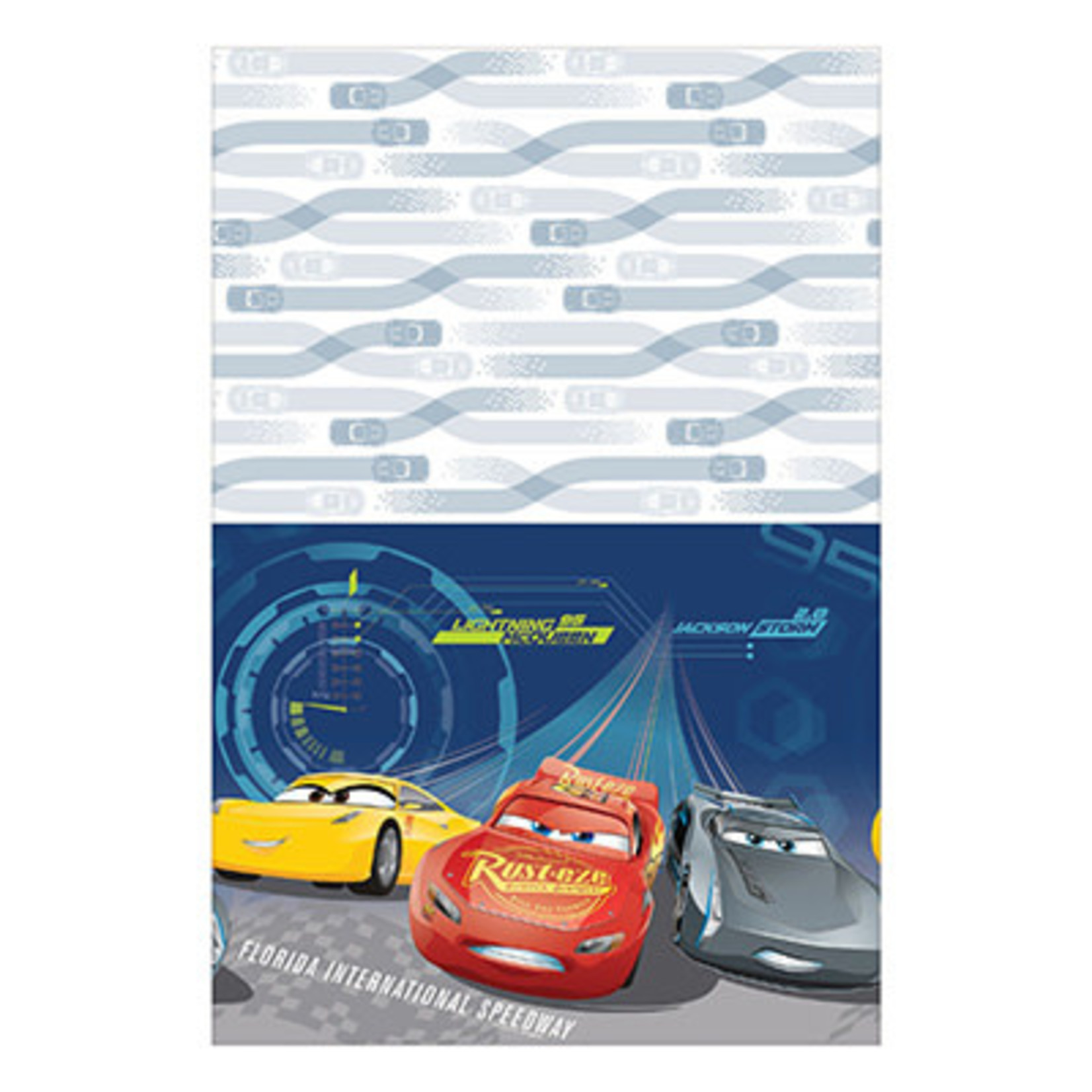 Amscan Cars 3 Tablecover - 54" x 96"