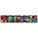 unique Happy Birthday  Banner - 4.5ft.