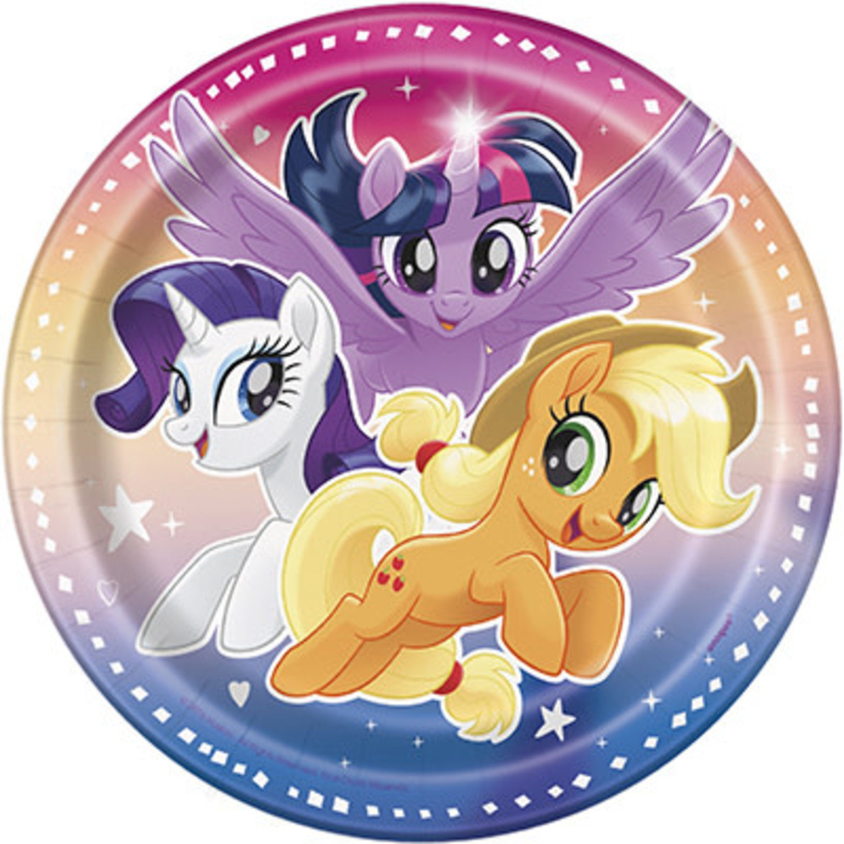 unique My Little Pony 7" Plates - 8ct.