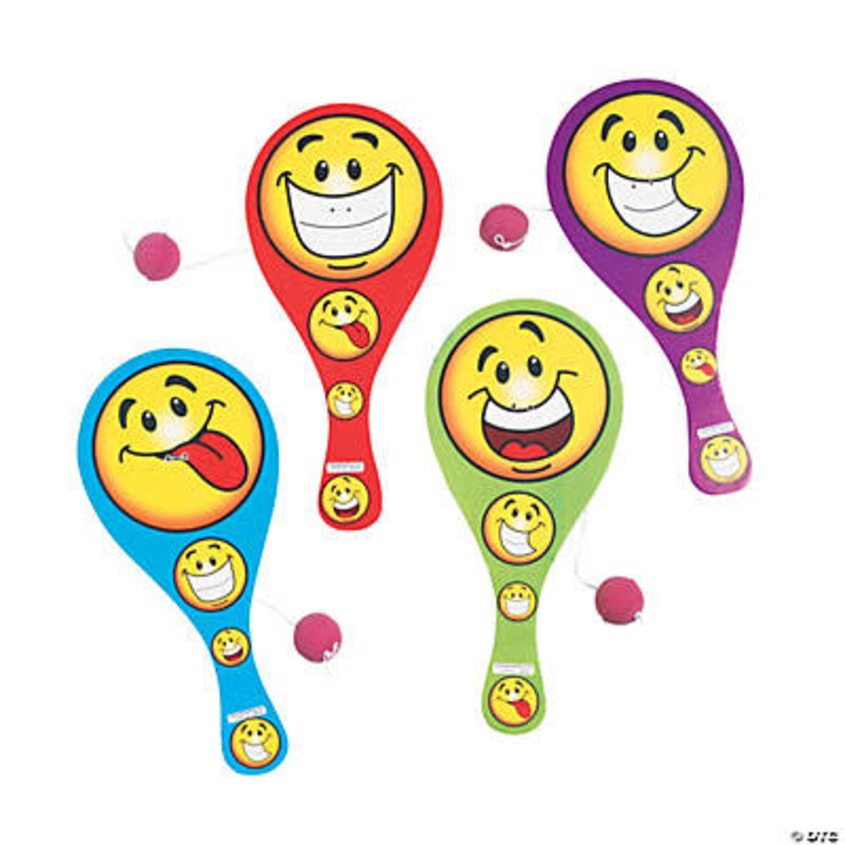 Fun Express Smiley Face Paddleball Game - 1ct.