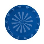 northwest Blue Round Tray - 12"