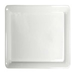 Party Essentials White Square Serving Tray - 1ct. (16" x 16")