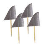 Beistle Shark Fin 2.5" Picks - 50ct.