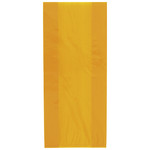 unique Orange Cello Bags w/ Ties - 30ct. (11.5" x 5")