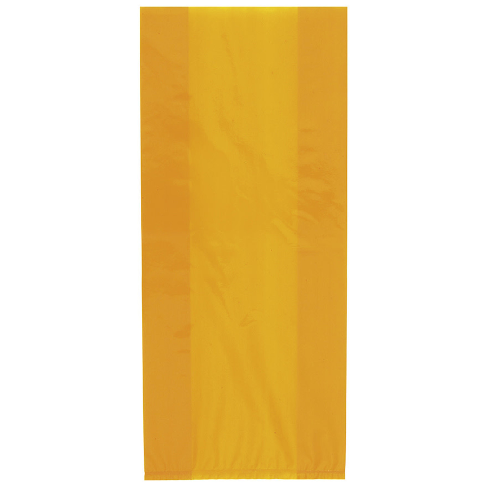 unique Orange Cello Bags w/ Ties - 30ct. (11.5" x 5")