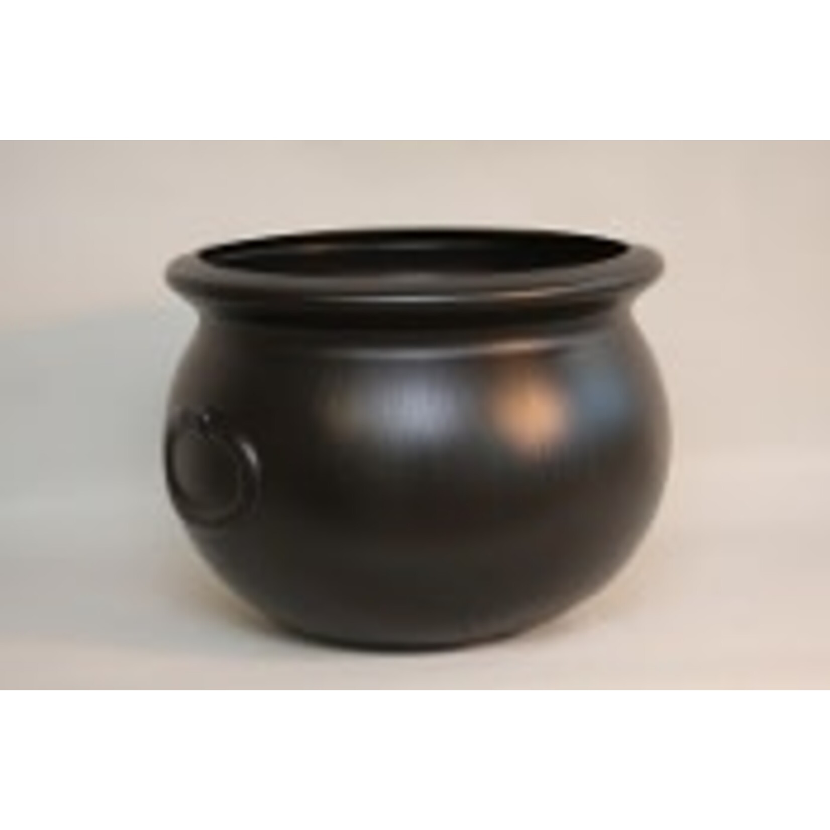 Blinky Products 12" Black Plastic Witches Cauldron - 1ct.