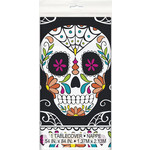 unique Day Of The Dead Tablecover - 54" x 84"