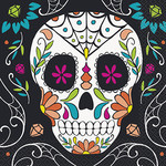 unique Day Of The Dead Lunch Napkins - 20ct.