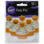 Wilton 3" Pumpkin Fun Picks - 12ct.