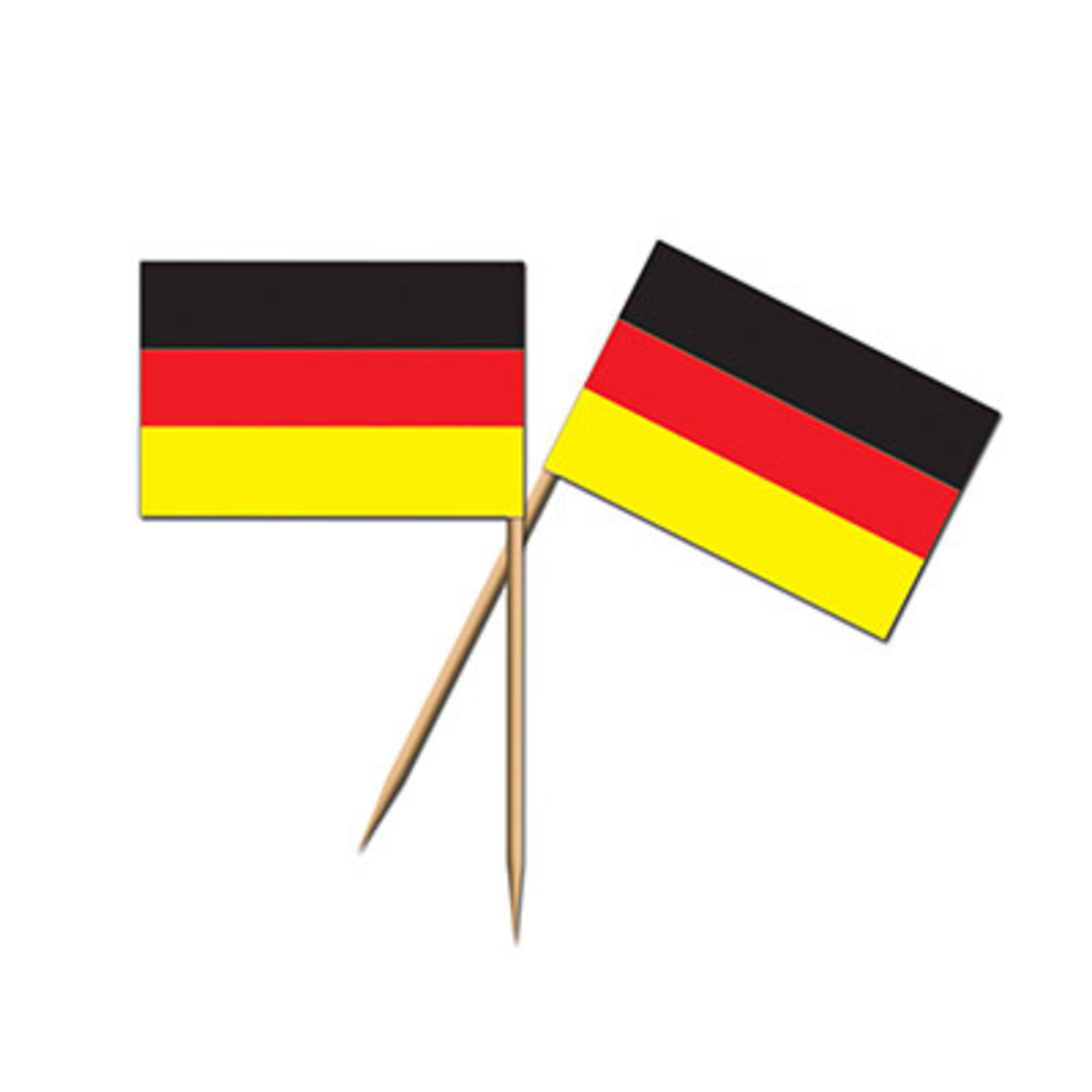 Beistle German Flag Picks - 50ct.