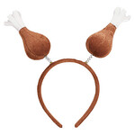 Amscan Thanksgiving Drumstick Head Bopper Tiara