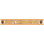 Amscan Happy Thanksgiving Foil Banner - 9ft.