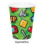 Creative Converting 9oz. Gaming Party Paper Cups - 8ct.