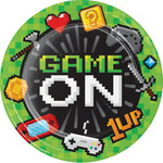Creative Converting 9" Gaming Party Plates - 8ct.