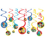 Amscan Toy Story 4 Swirl Decorations - 12ct.
