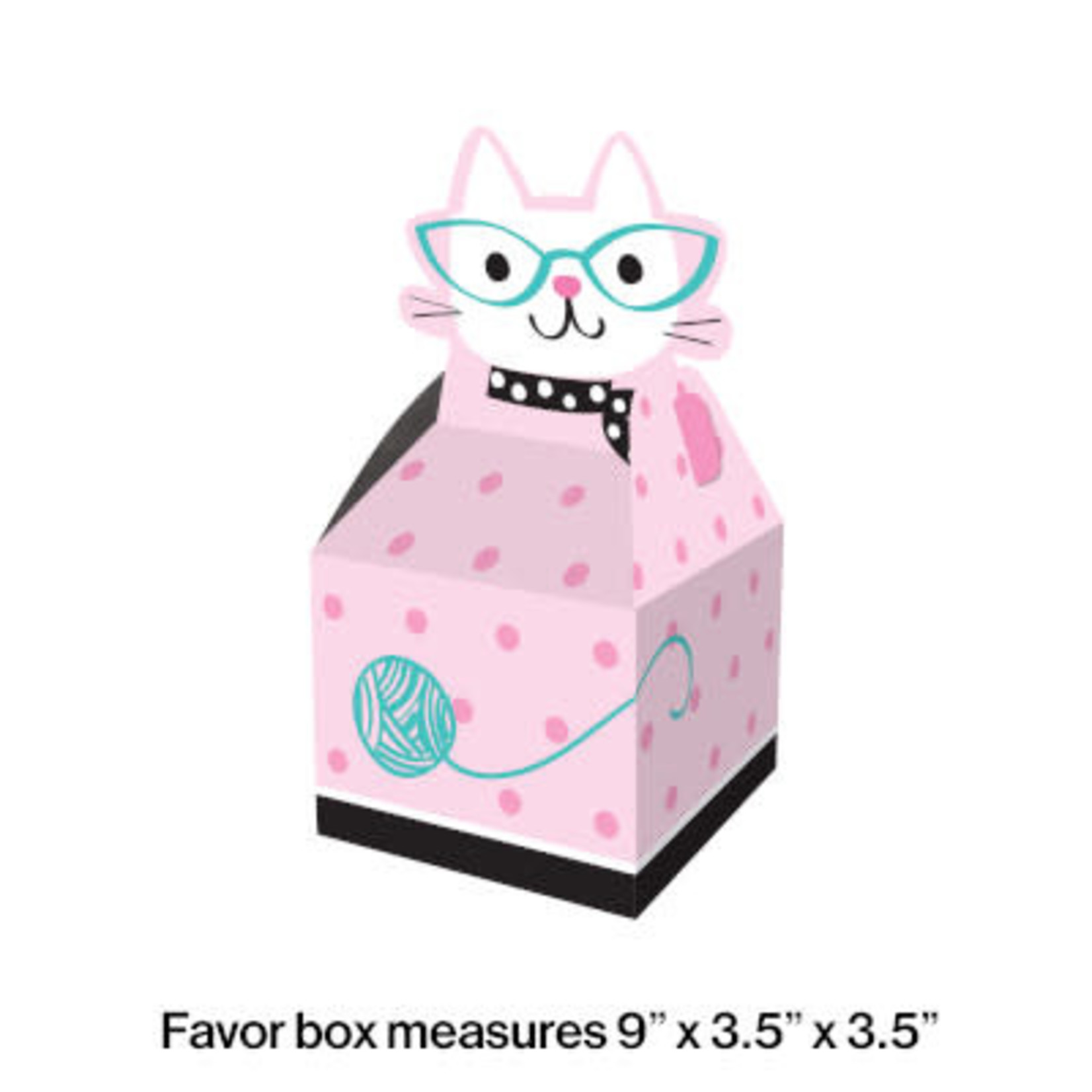 Creative Converting Purr-Fect Party Favor Boxes - 8ct.