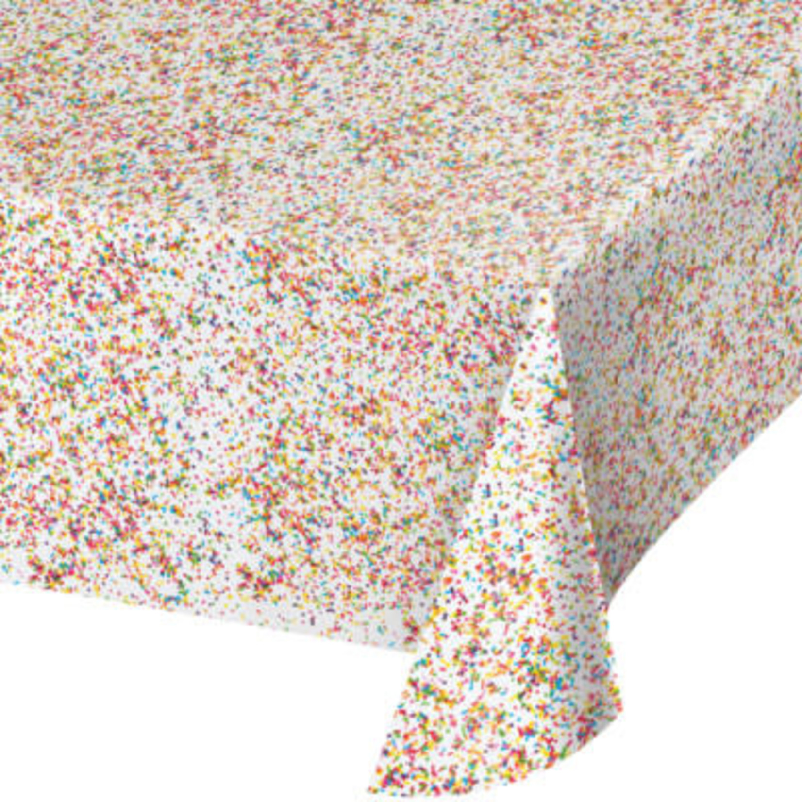 Creative Converting Sprinkles Tablecover - 54" x 108"