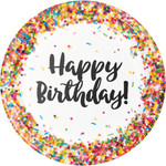 Creative Converting Sprinkles Birthday 9" Plates - 8ct.