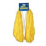 Beistle Yellow Pom-Pom Shakers - 2ct.