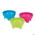 Fun Express Guacamole/Salsa Bowls Asst. Colors - 1ct.