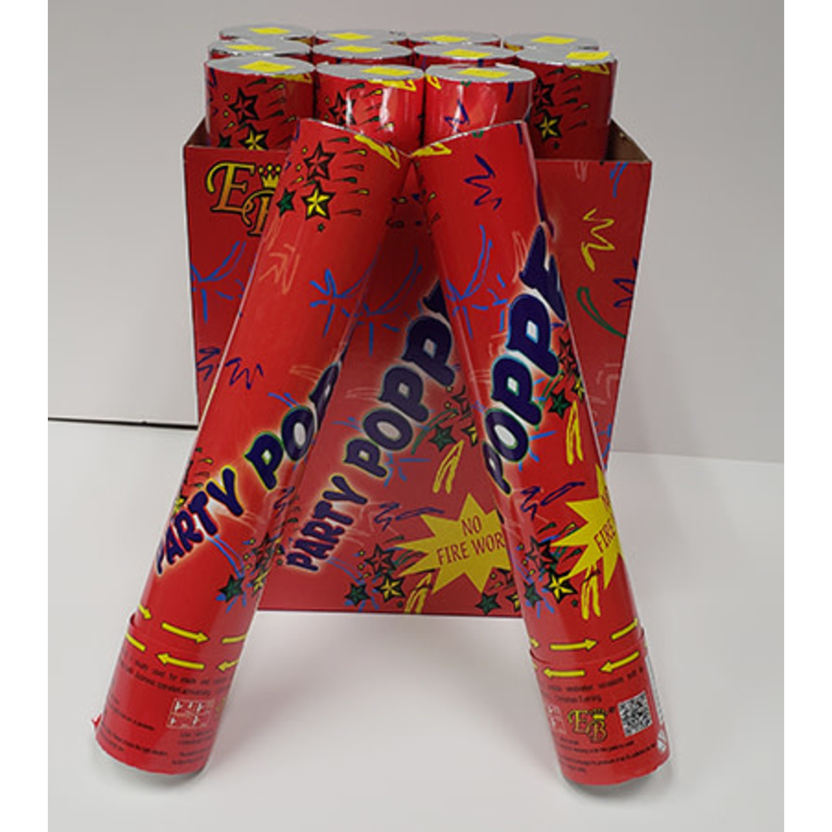 everbright 11" Confetti Cannon - 1ct. (red pkg.)