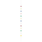 Amscan Balloon Fun Star String - 1ct.