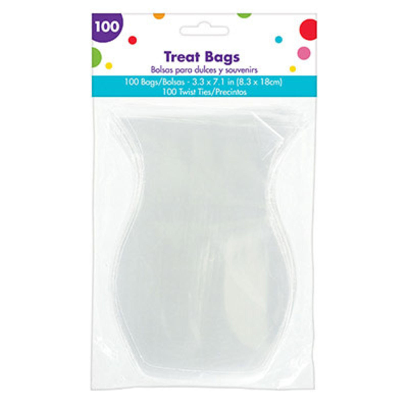 Amscan Shaped Cello Bags - 100ct.