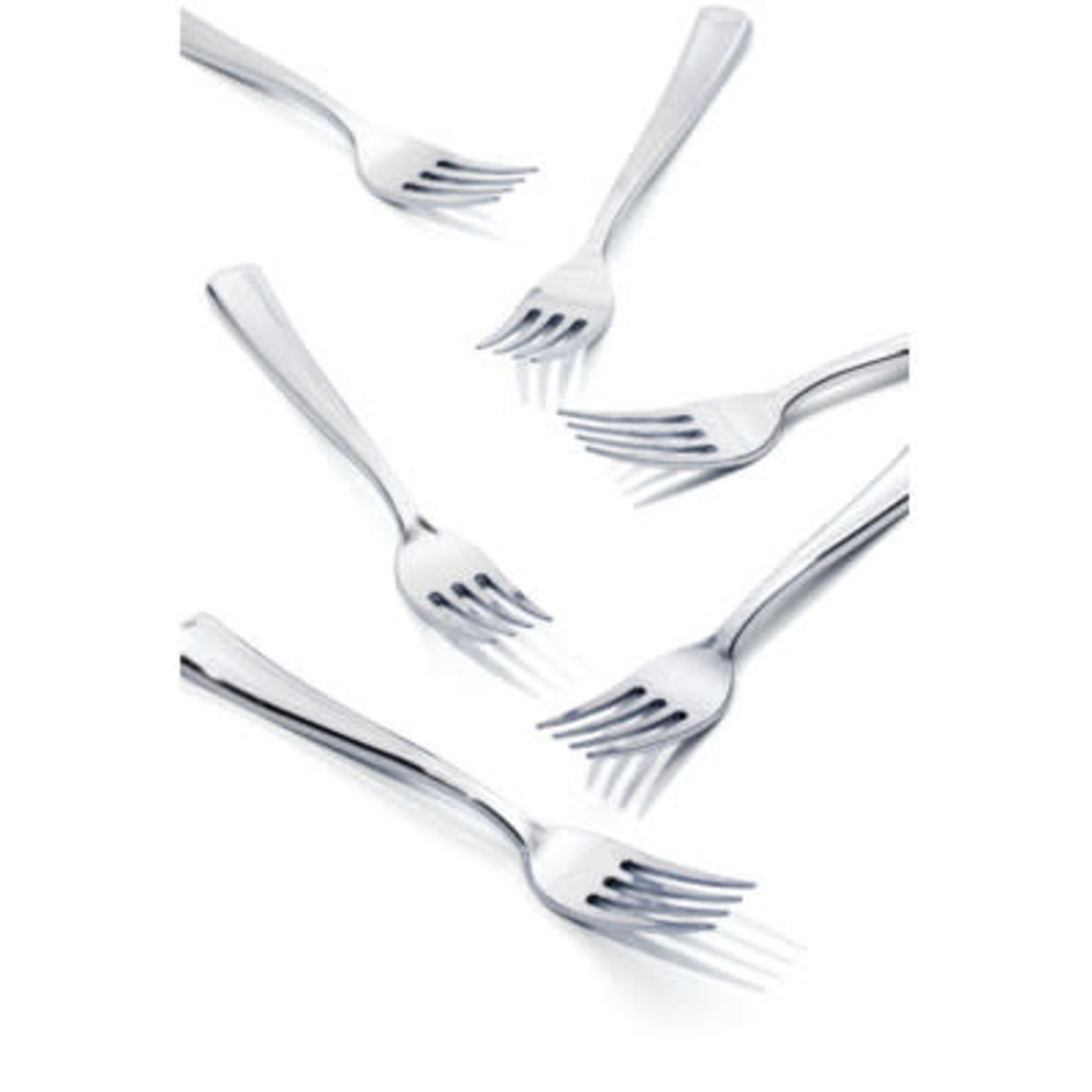 SENS Silver Metallic Forks - 24ct.
