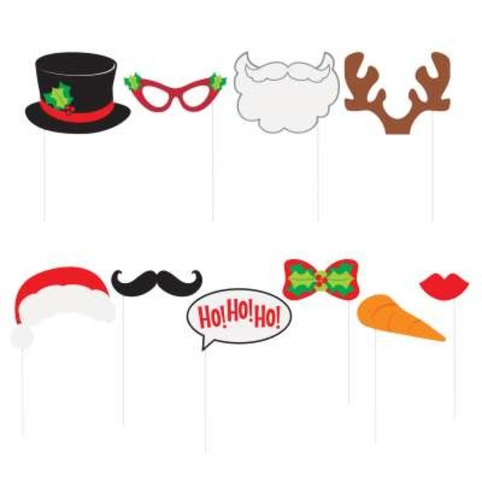 unique Christmas Photo Props - 10ct.