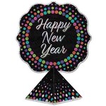 Beistle 12" Holographic New Year 3-D Centerpiece - 1ct.