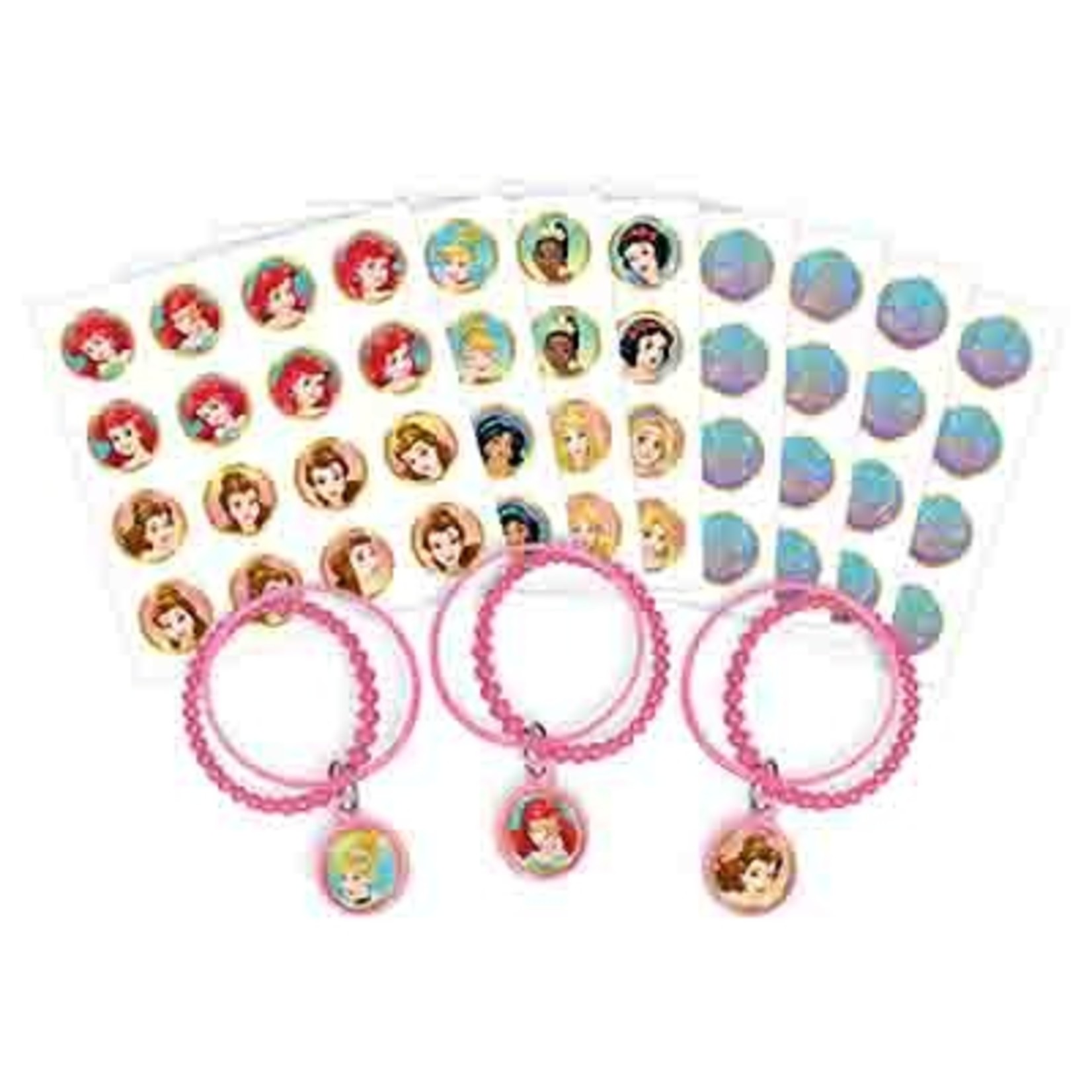 Amscan Disney Princess Bracelet Kits - 8ct.