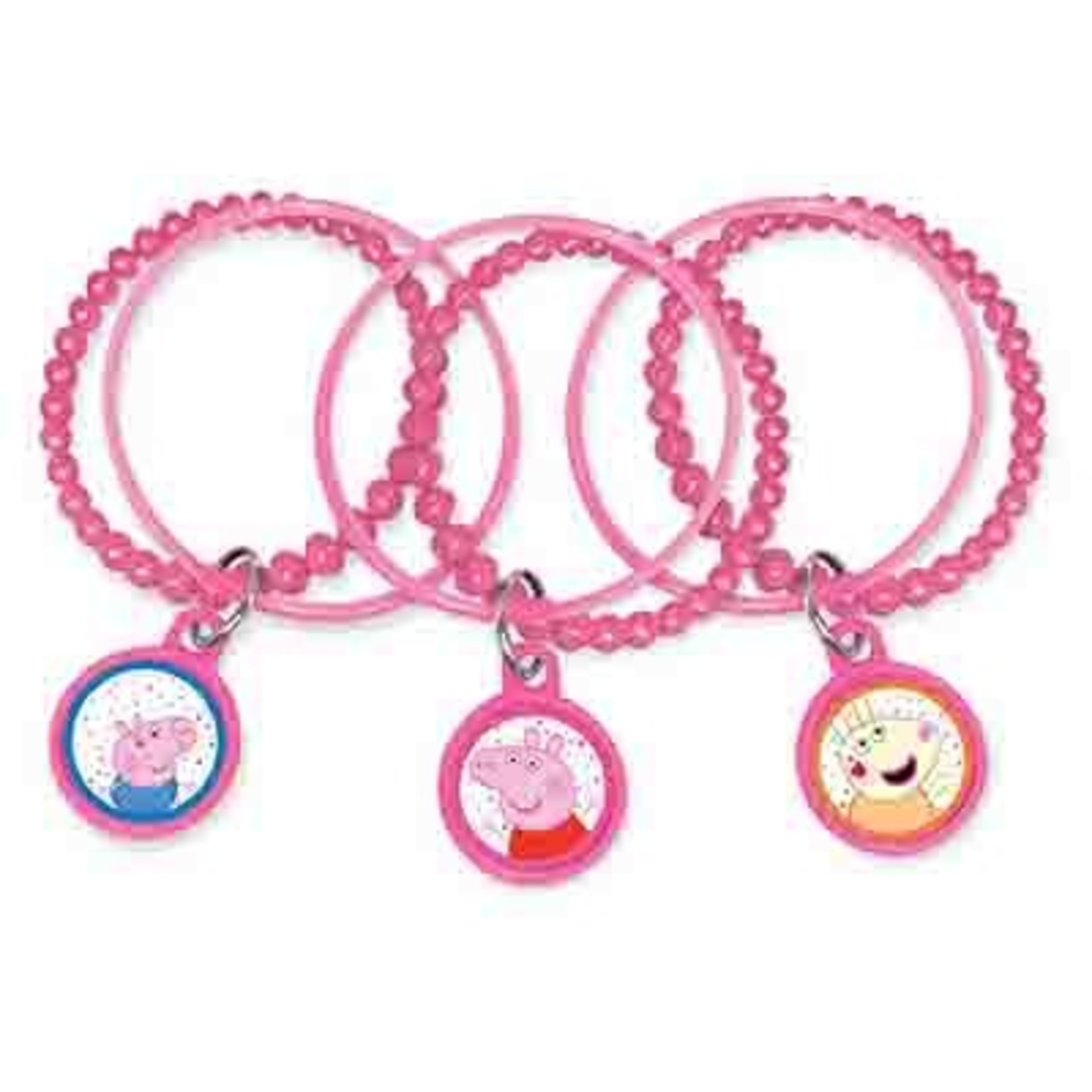 Amscan Peppa Pig Confetti Bracelet Kits - 8ct.
