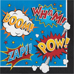 Creative Converting Superhero Slogans Lunch Napkins - 16ct.