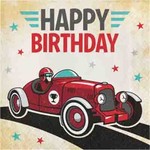creative converting Vintage Race Car Lunch Napkins - 16ct.