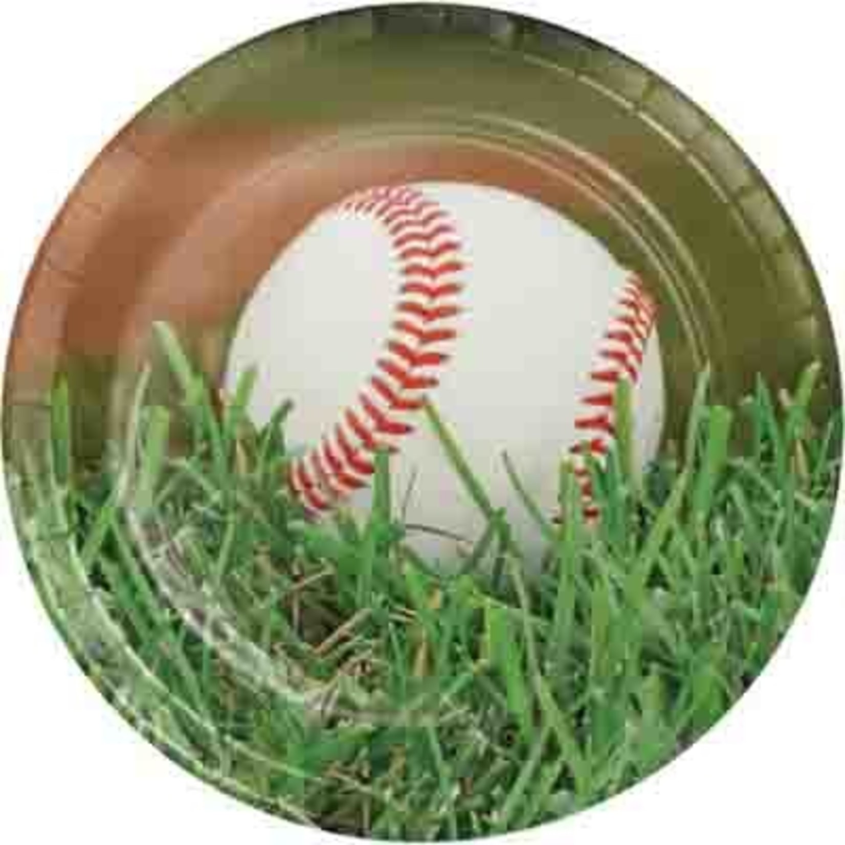 Creative Converting 9" Baseball Fanatic Plates - 8ct.