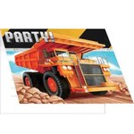 Creative Converting Big Dig Construction Invites - 8ct.