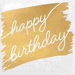 Amscan Golden Age Birthday Lunch Napkins - 16ct.