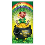 Beistle Leprechaun Door Cover - 30" x 60"