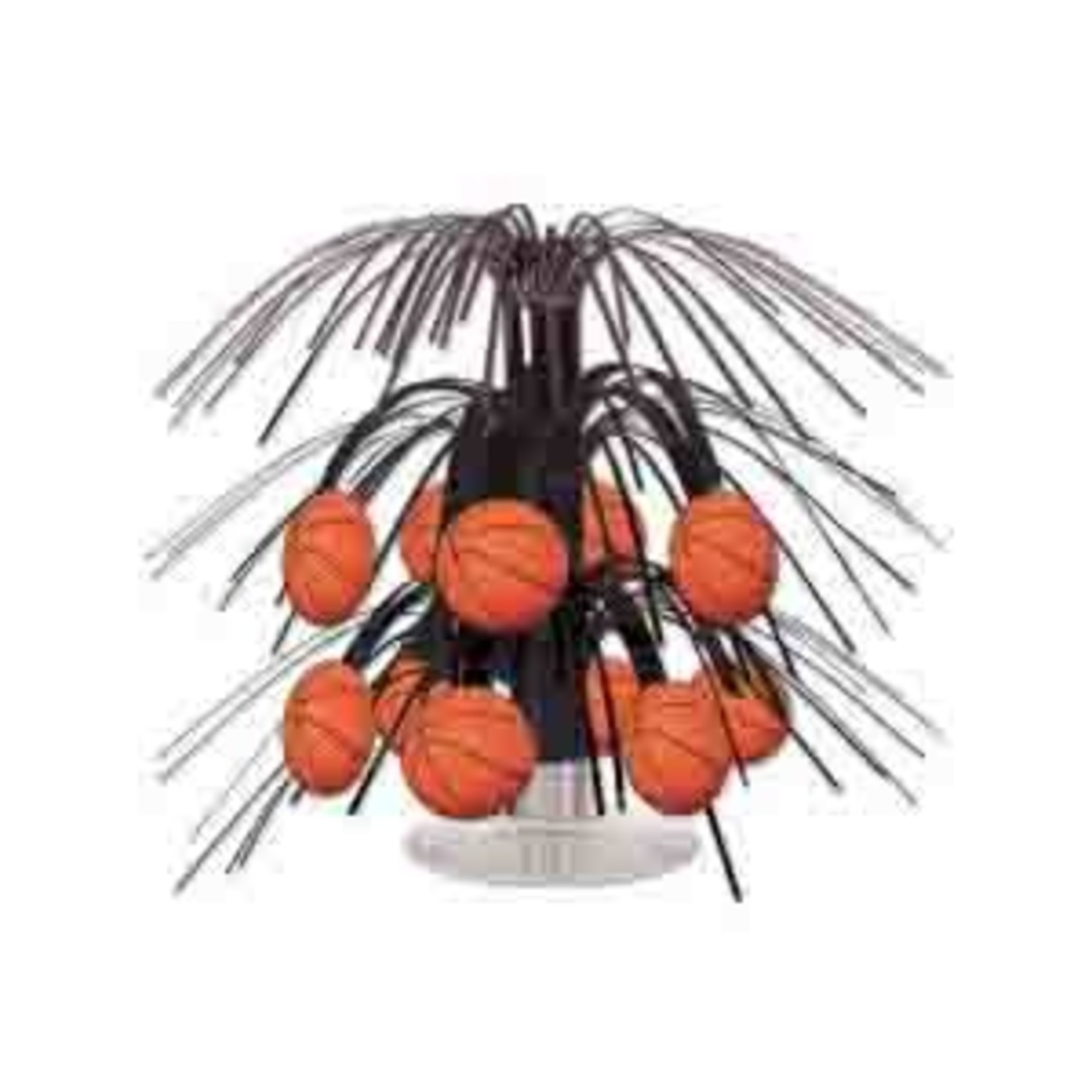 Beistle 7.5" Basketball Mini Cascade Centerpiece - 1ct.