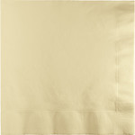 Touch of Color Ivory 3-Ply Dinner Napkins - 25ct.